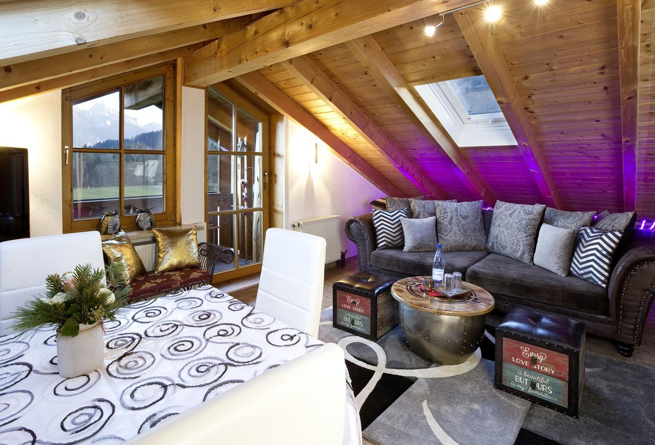 شقة Füssen  في Haus Schlossblick المظهر الخارجي الصورة