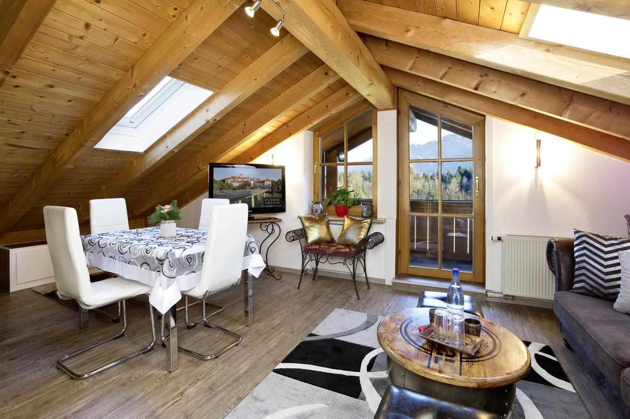 شقة Füssen  في Haus Schlossblick المظهر الخارجي الصورة